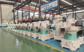 新購進(jìn)的木屑顆粒機(jī)為什么壓制不成型散料多？